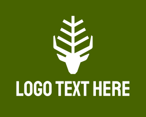 Wild Forest Deer Logo