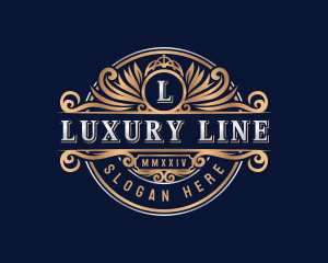 Premium Luxury Crest logo design