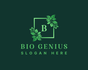 Nature Garden Flower logo design