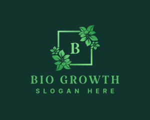 Nature Garden Flower logo design