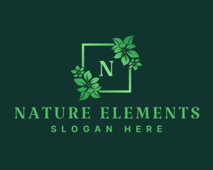 Nature Garden Flower logo design