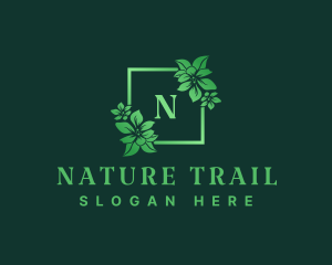 Nature Garden Flower logo design