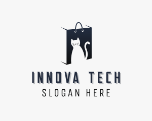 Cat Shopping Bag logo