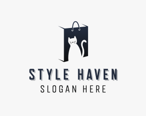 Cat Shopping Bag logo