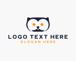 Owl Bird Animal logo