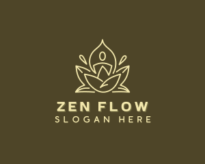 Therapeutic Zen Yoga logo design