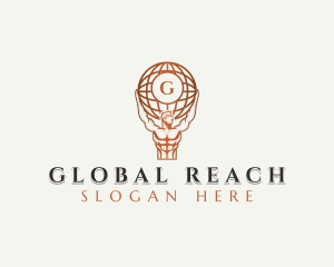 Global Muscular Fitness logo design