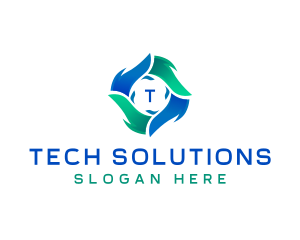 Tech App Software logo design