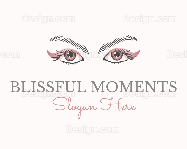 Cosmetic Eye Lashes Logo