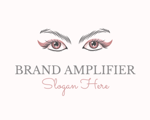 Cosmetic Eye Lashes logo design