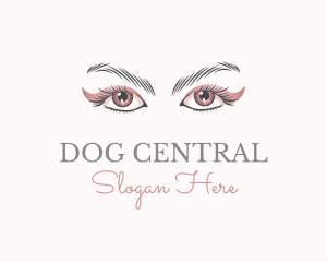 Cosmetic Eye Lashes logo design