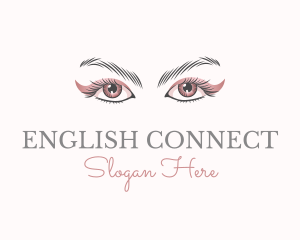 Cosmetic Eye Lashes logo design