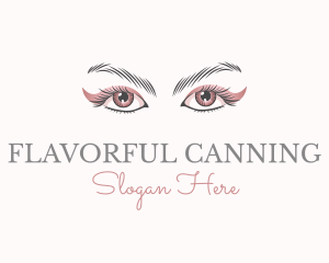 Cosmetic Eye Lashes logo design