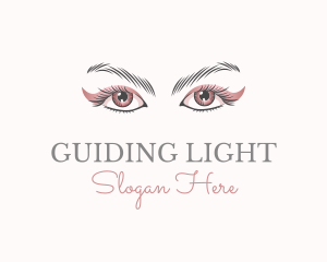 Cosmetic Eye Lashes logo design