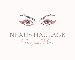 Cosmetic Eye Lashes logo design