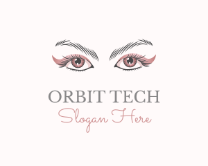 Cosmetic Eye Lashes logo design