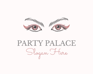 Cosmetic Eye Lashes logo design