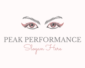 Cosmetic Eye Lashes logo design