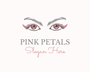 Cosmetic Eye Lashes logo design