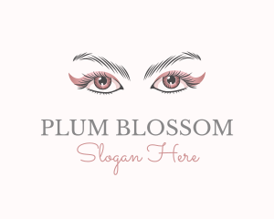 Cosmetic Eye Lashes logo design