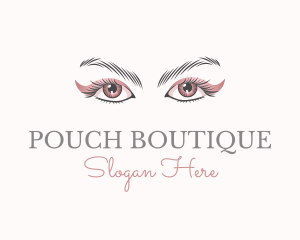 Cosmetic Eye Lashes logo design