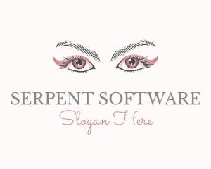 Cosmetic Eye Lashes logo design