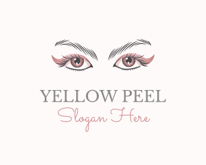 Cosmetic Eye Lashes logo design