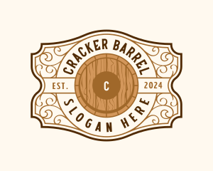 Brewery Barrel Beverage logo design