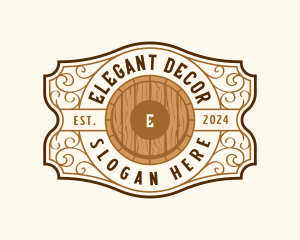 Brewery Barrel Beverage logo design