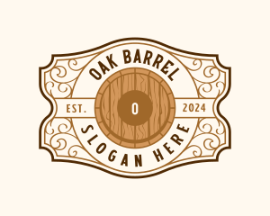 Brewery Barrel Beverage logo design