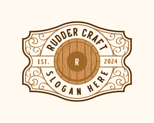 Brewery Barrel Beverage logo design