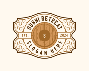 Brewery Barrel Beverage logo design