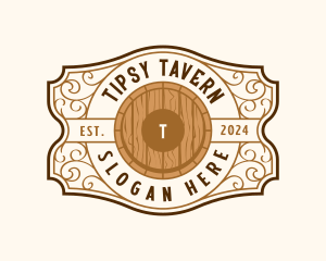 Brewery Barrel Beverage logo design