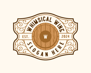 Brewery Barrel Beverage logo design