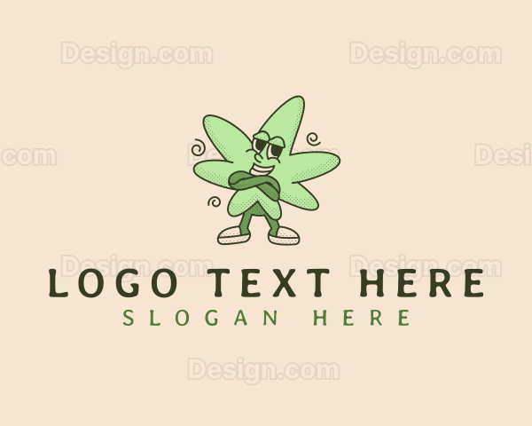 Marijuana Weed Leaf Logo