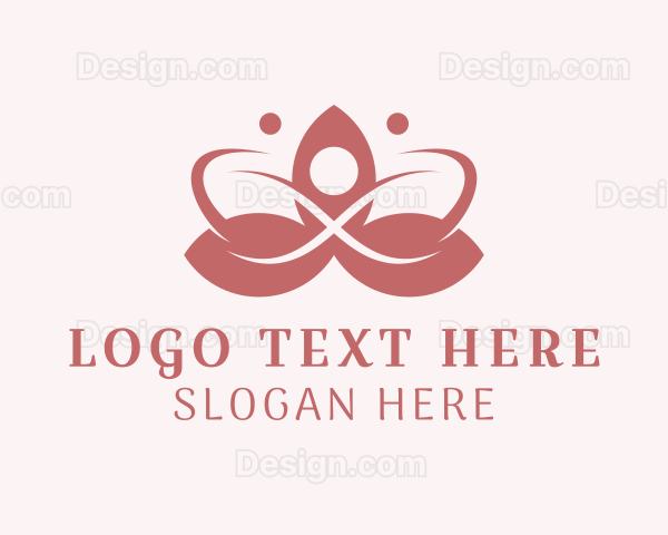 Lotus Yoga Spa Wellness Logo