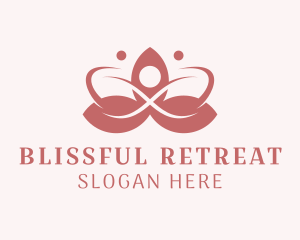 Lotus Yoga Spa Wellness  logo design