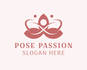 Lotus Yoga Spa Wellness  logo design