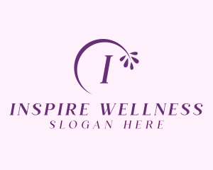 Wellness Leaf Plant  logo design