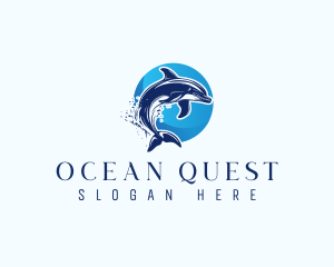 Greece Marine Dolphin logo