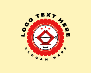 Tire - Mechanic Tool Tire logo design