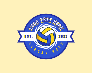 Team - Volleyball Team Player logo design