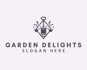 Shovel Garden Landscaping logo design