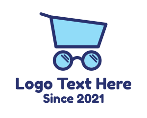 Glasses Push Cart  logo