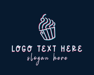 Cupcake Glitch logo