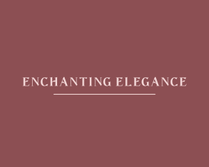 Elegant Serif Boutique logo design