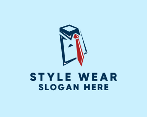 Folded Shirt Necktie logo