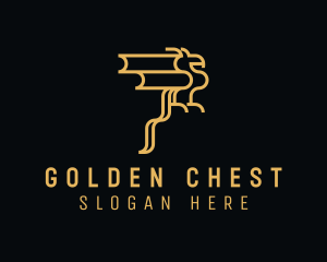 Gold Business Phoenix   logo design