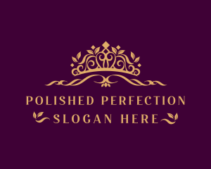 Royal Luxury Queen Crown logo