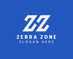  Tech Company Letter ZZ logo design